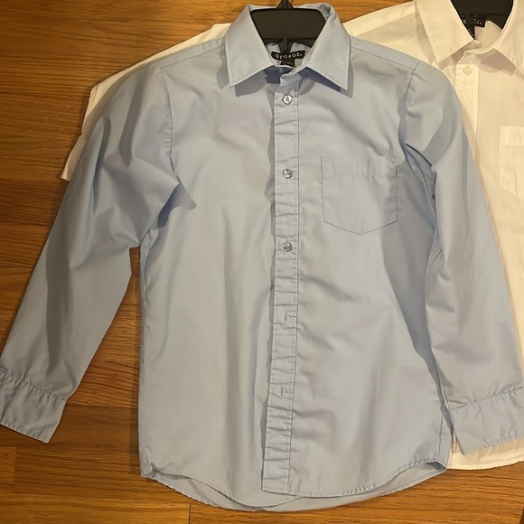 Bundle of George gray pants and shirts boy size 10/12 - Picture 2 of 11